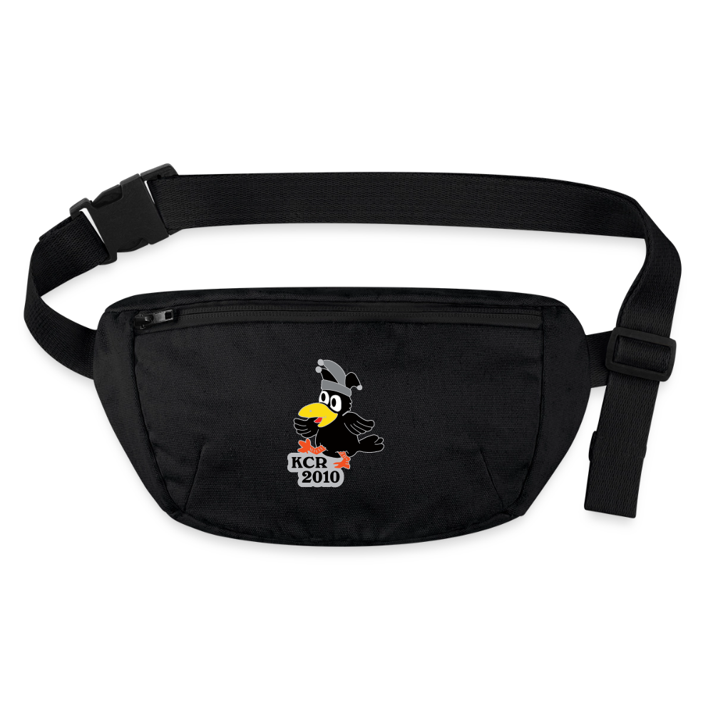 Stanley/Stella recycelte Gürteltasche - Schwarz
