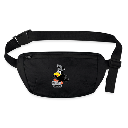 Stanley/Stella recycelte Gürteltasche - Schwarz