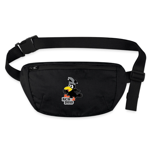Stanley/Stella recycelte Gürteltasche - Schwarz