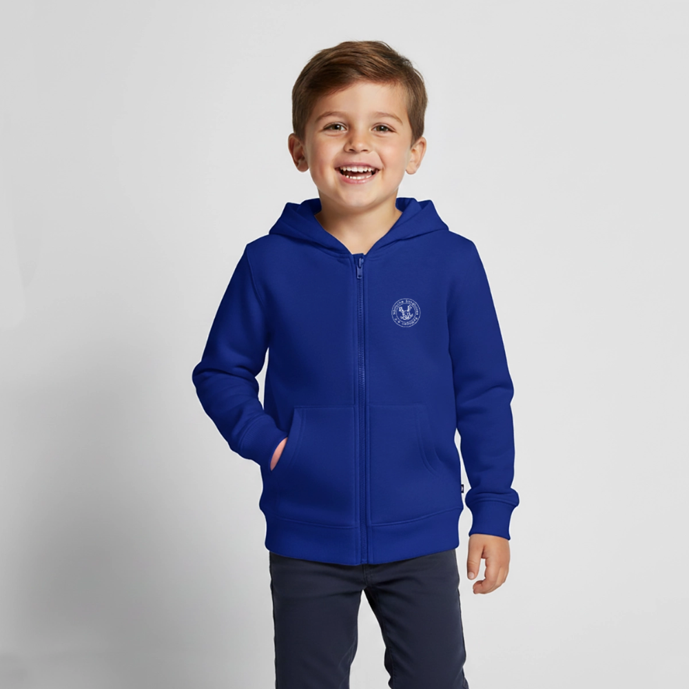 Kinder Premium Kapuzenjacke - Royalblau