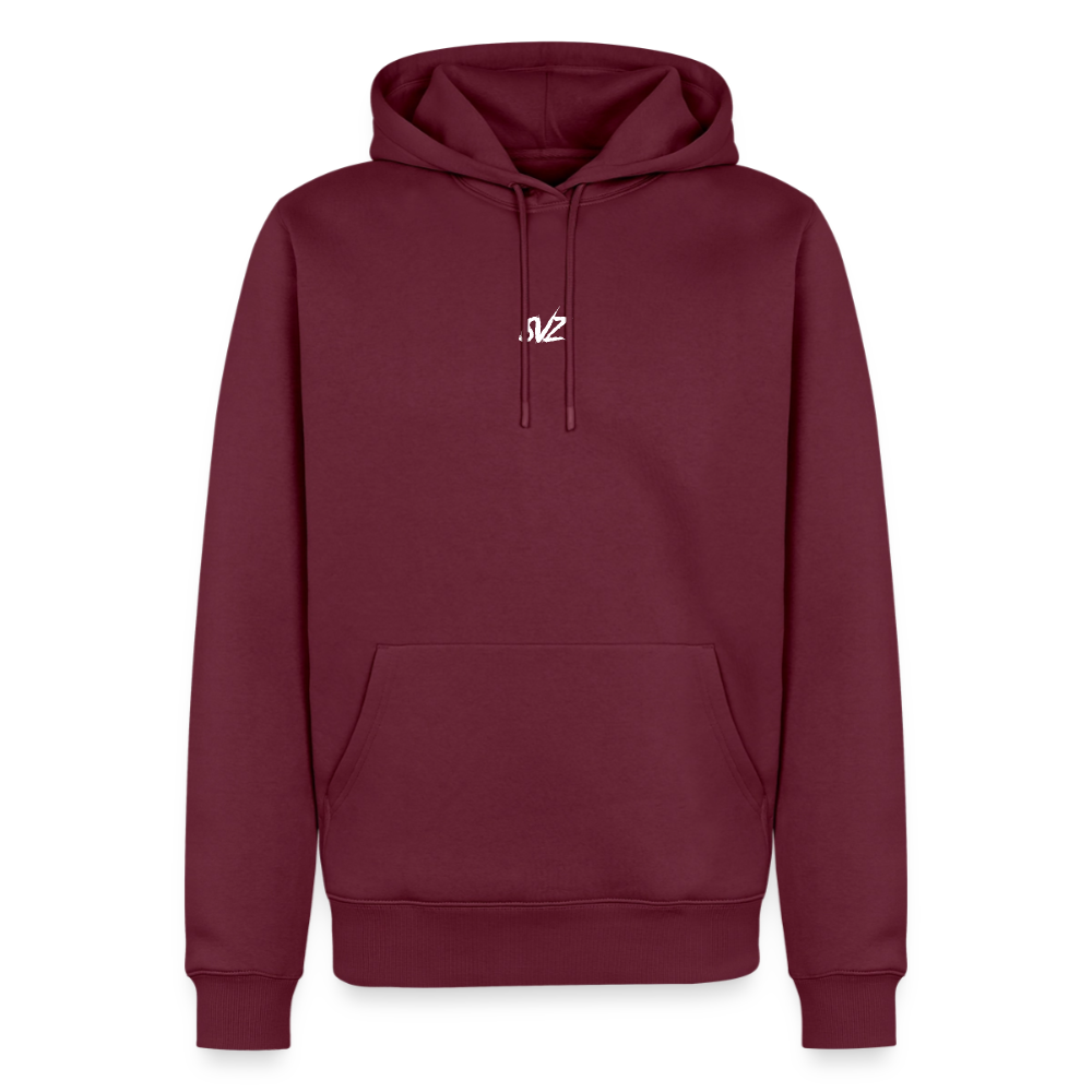 Männer Premium Hoodie - Burgunderrot