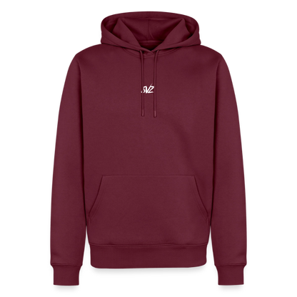Männer Premium Hoodie - Burgunderrot