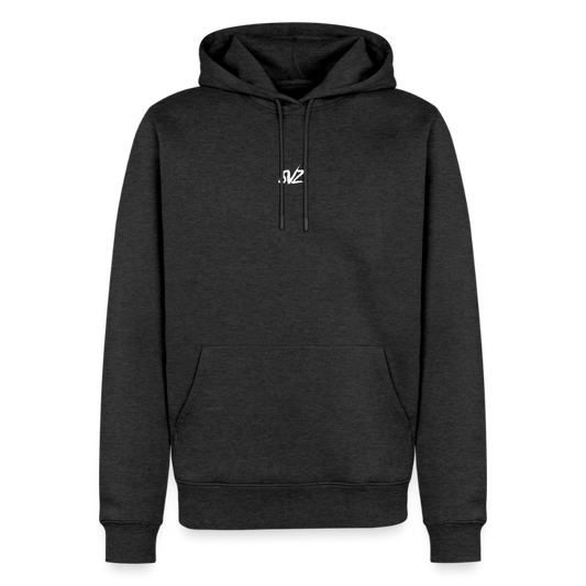 Männer Premium Hoodie - Anthrazit meliert