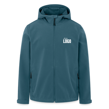 Recycelte Männer Softshell-Jacke von Stanley/Stella - Dunkles Petrol