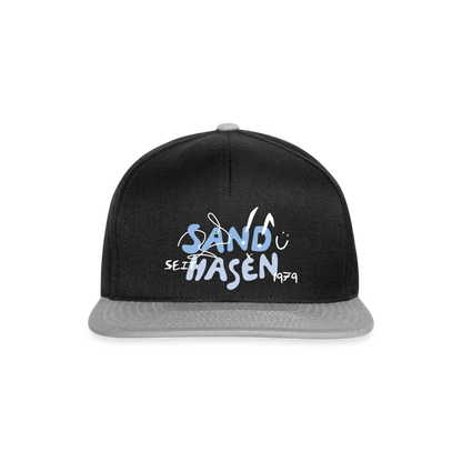 Snapback Cap - Schwarz/Grau