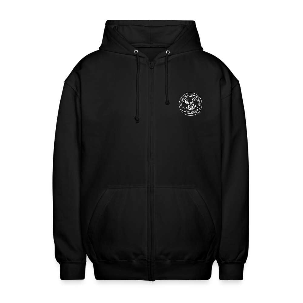 Unisex Kapuzenjacke - Schwarz