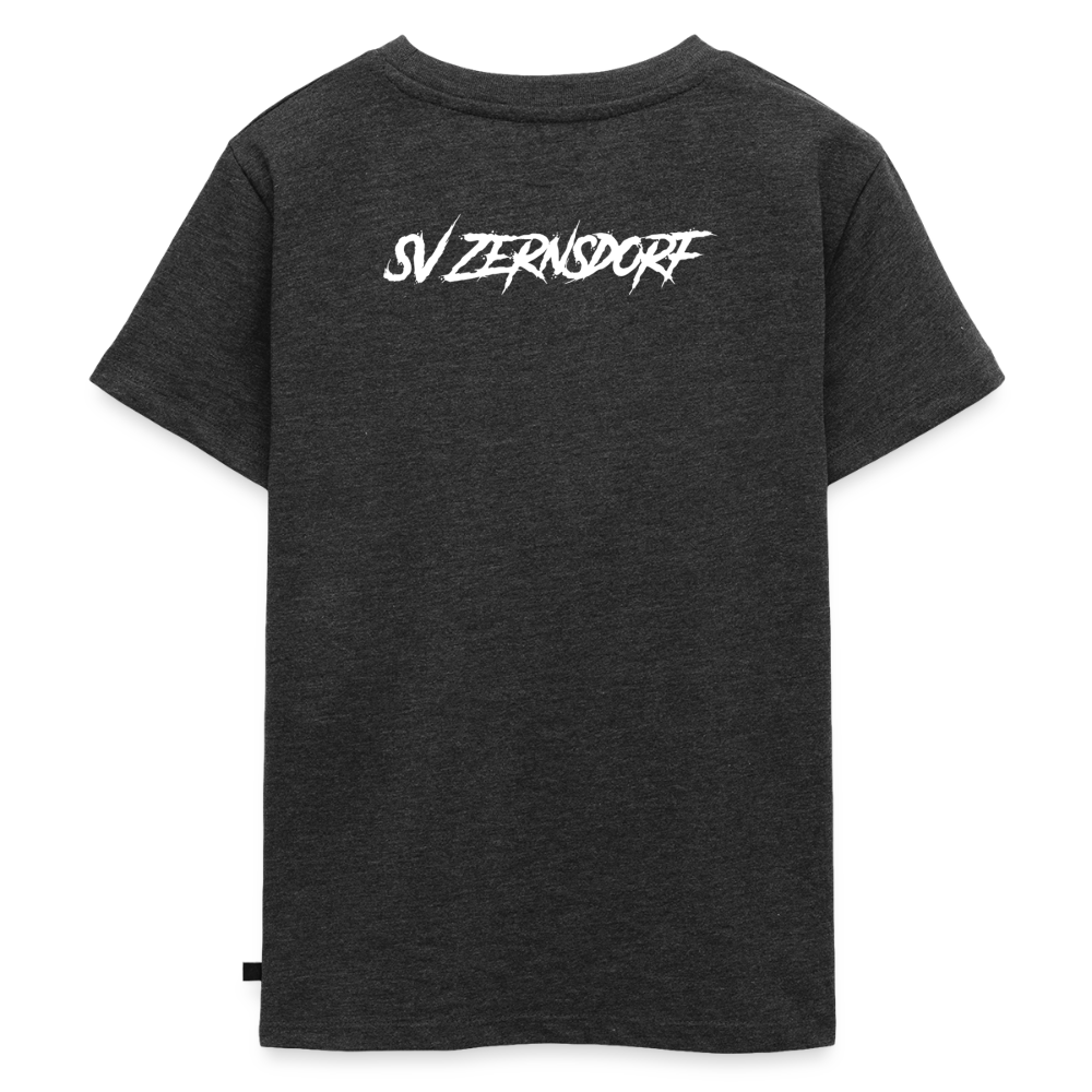 Kinder Premium T-Shirt - Anthrazit meliert