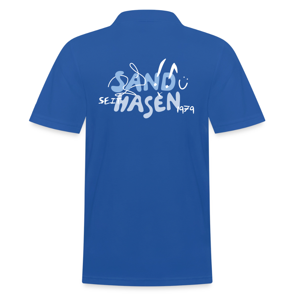 Männer Poloshirt - Royalblau