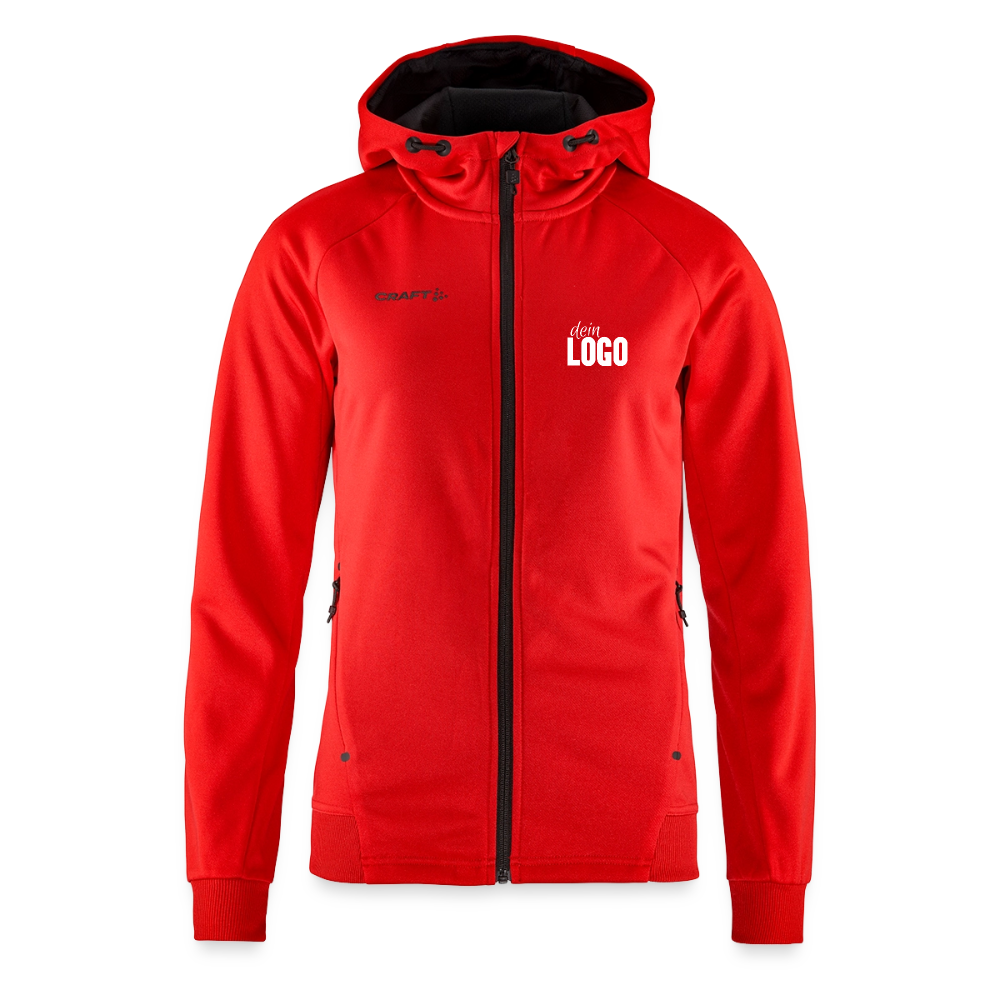 CRAFT ADV Unify Frauen Kapuzenjacke - Rot