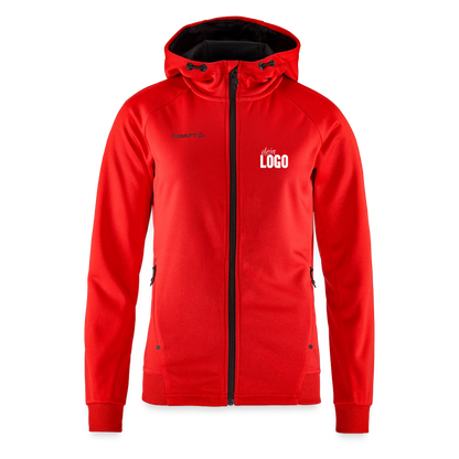 CRAFT ADV Unify Frauen Kapuzenjacke - Rot