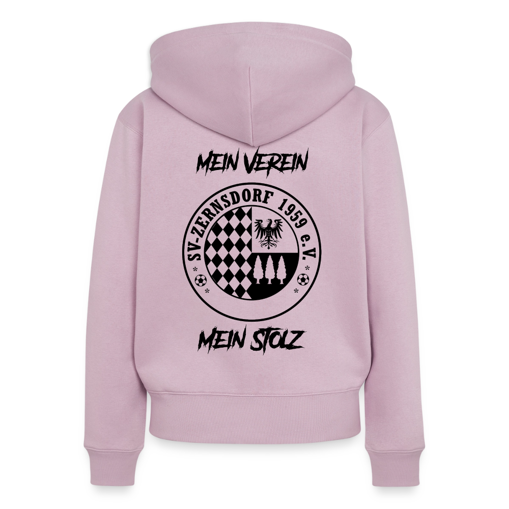 Frauen Premium Kapuzenjacke - Altrosa