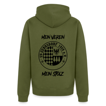 Männer Premium Kapuzenjacke - Khaki