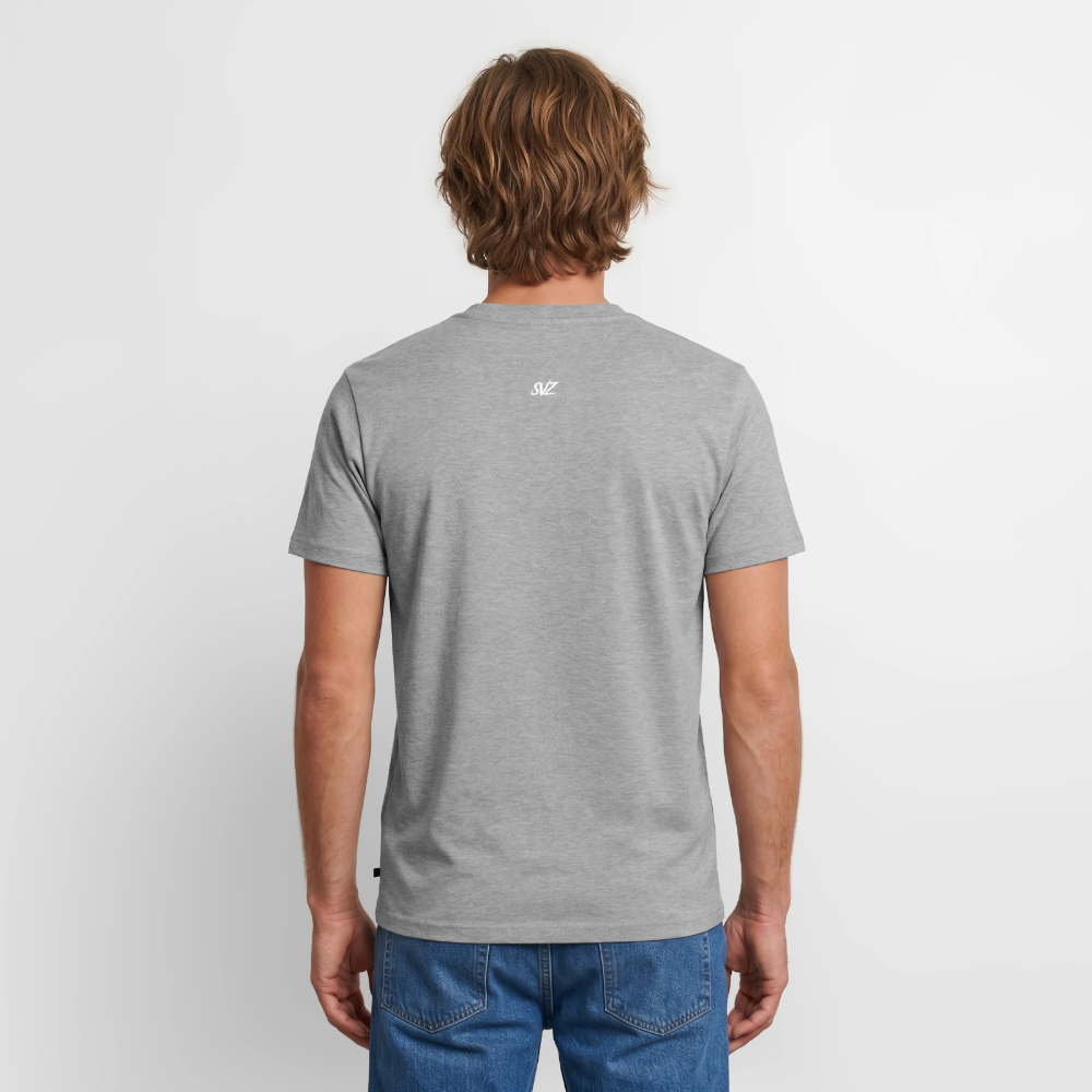 Männer Premium T-Shirt - Grau meliert
