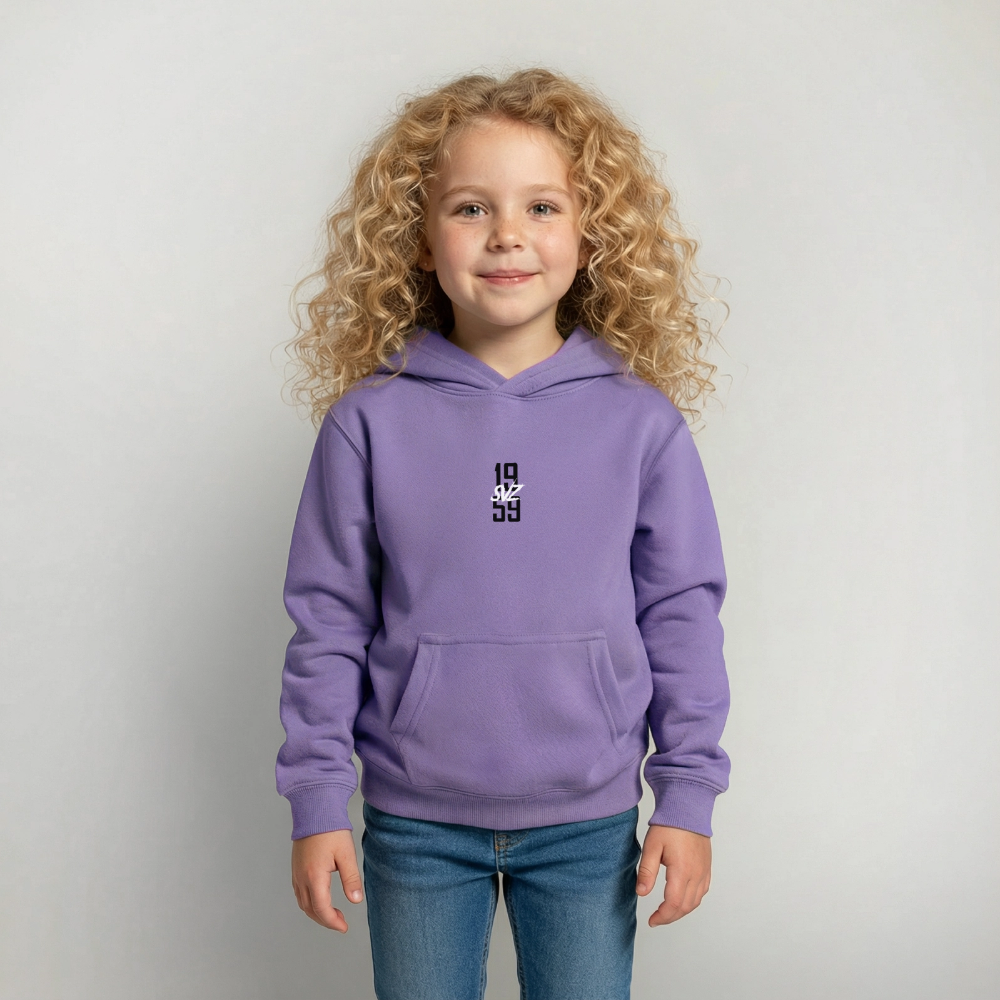 Kinder Hoodie - Lavendel