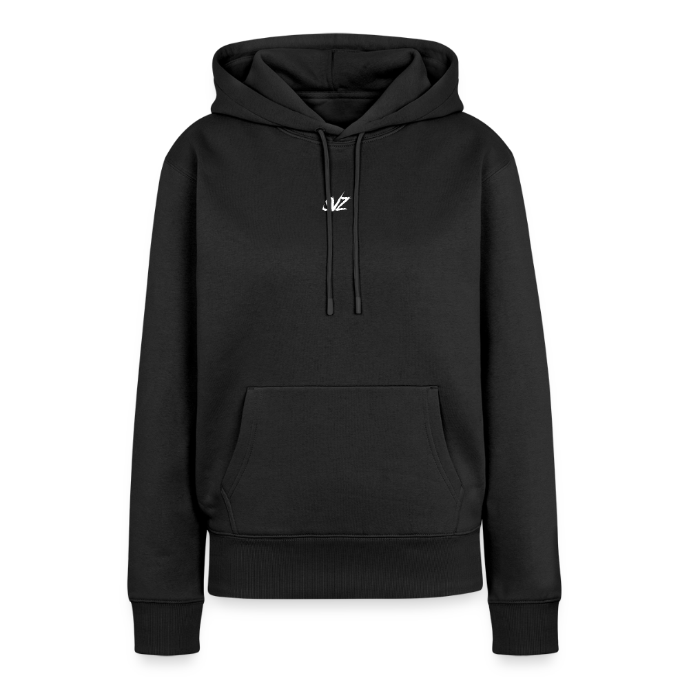 Frauen Premium Hoodie - Schwarz