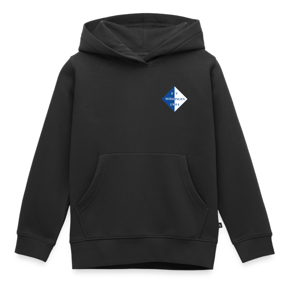 Kinder Premium Hoodie - Schwarz