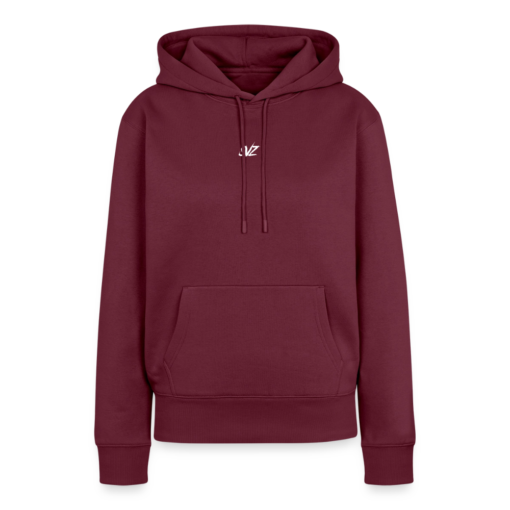 Frauen Premium Hoodie - Burgunderrot