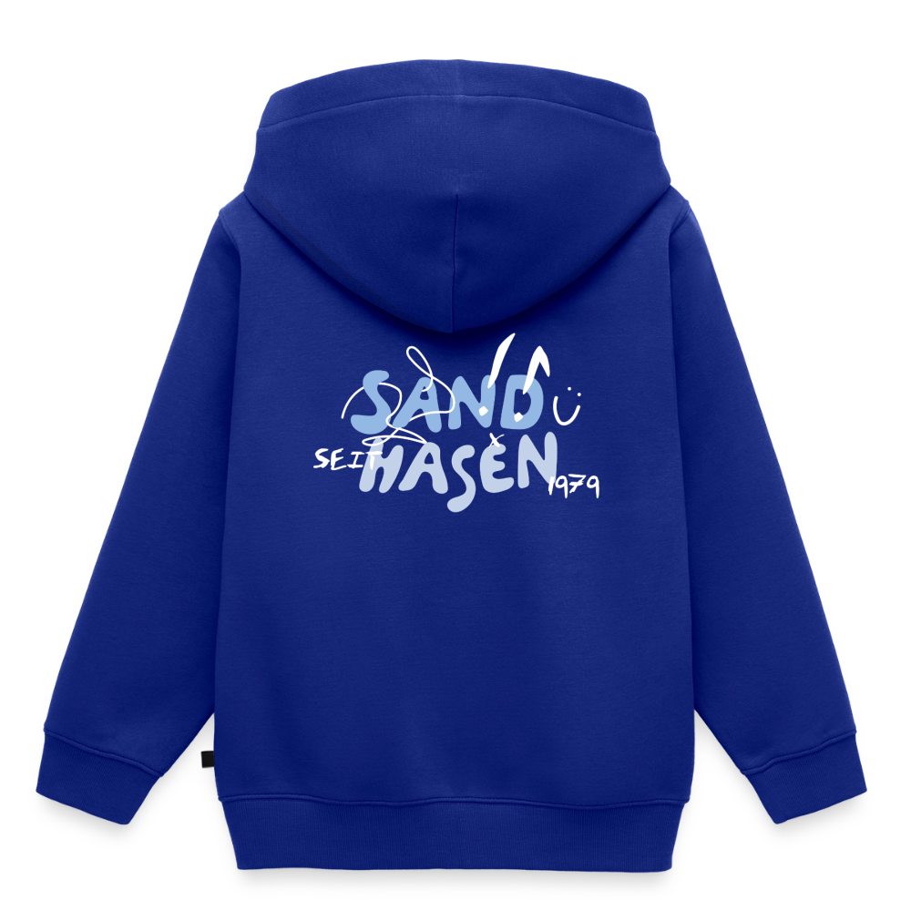 Kinder Premium Hoodie - Royalblau