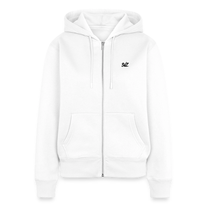 Frauen Premium Kapuzenjacke - Weiß