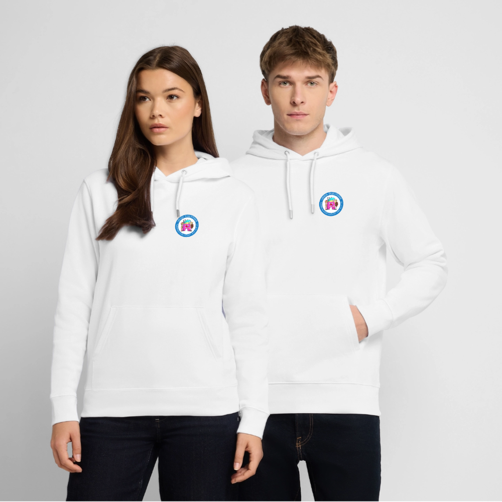 Unisex Bio-Hoodie CRUISER - Weiß