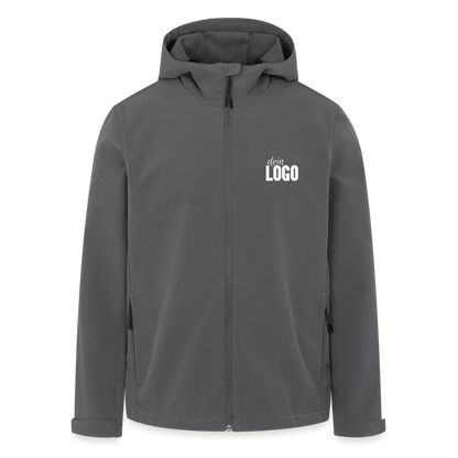 Recycelte Männer Softshell-Jacke von Stanley/Stella - Anthrazit