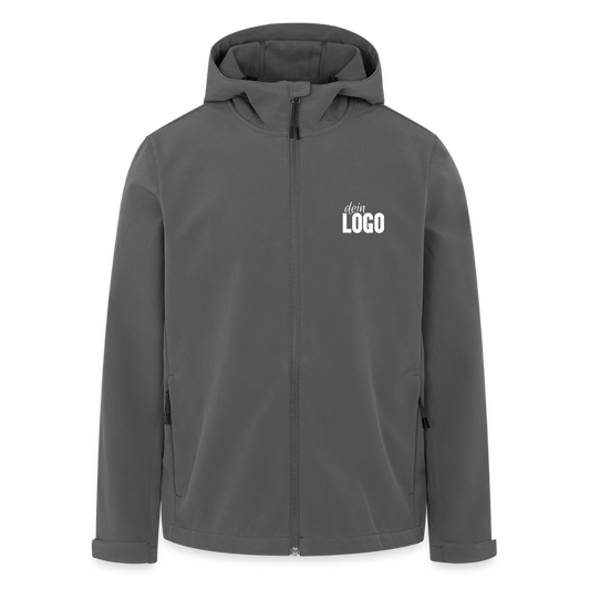 Recycelte Männer Softshell-Jacke von Stanley/Stella - Anthrazit