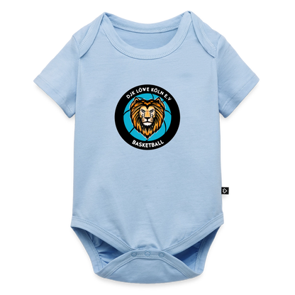 Baby Bio-Kurzarm-Body - Hellblau