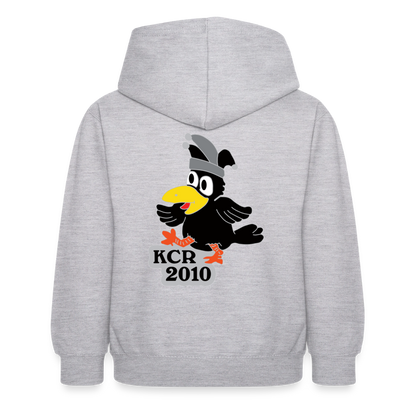 Kinder Hoodie - Hellgrau meliert
