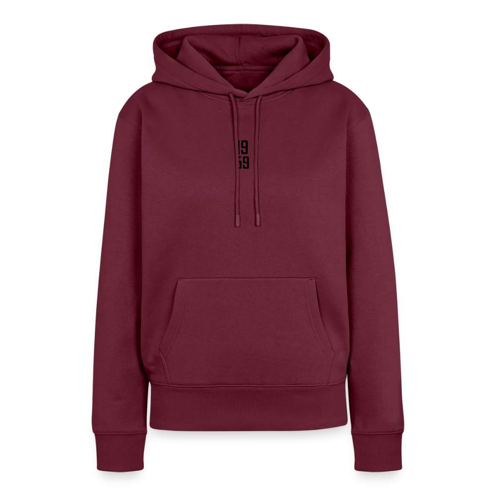 Frauen Premium Hoodie - Burgunderrot