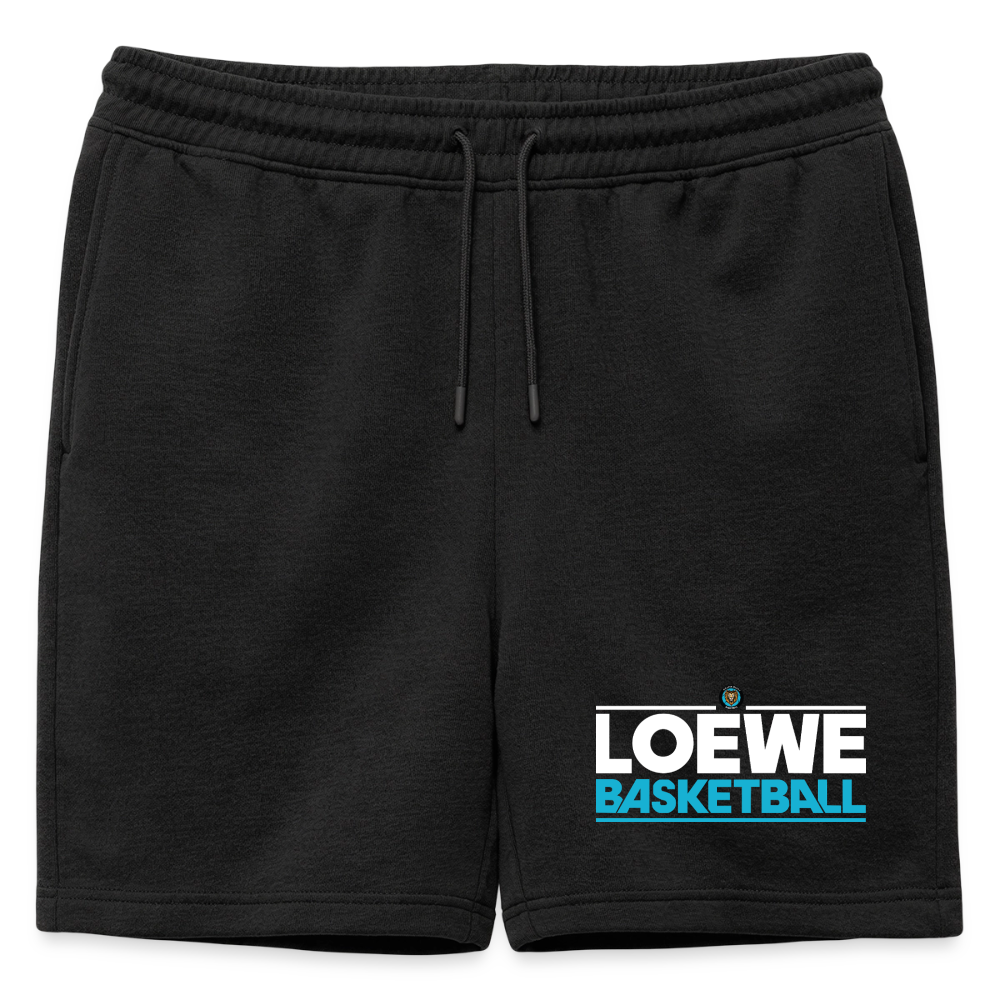 Männer Premium Organic Sweatshorts - Schwarz