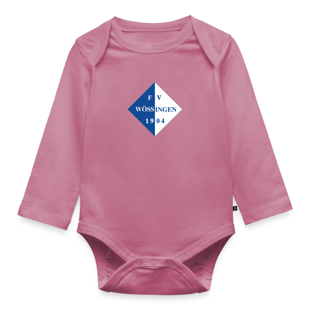Baby Bio-Langarm-Body - Mauve