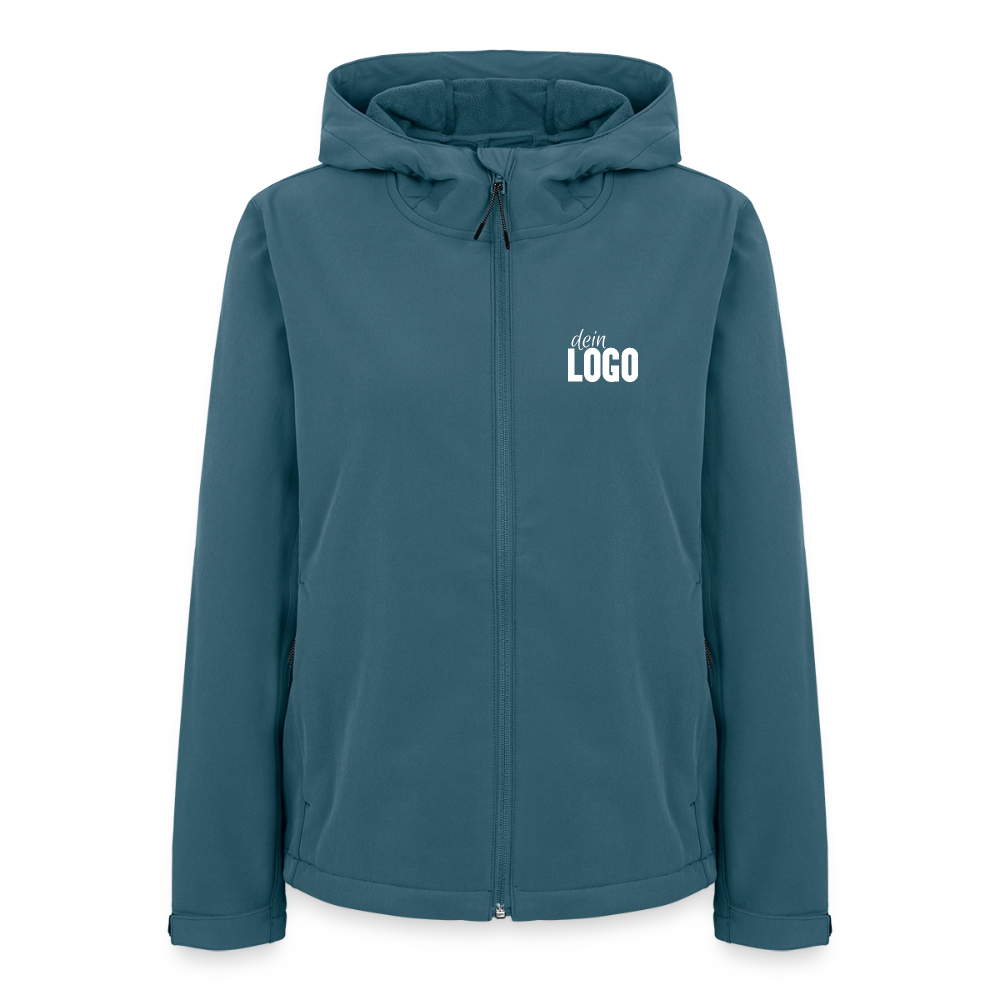 Frauen Recycelte Softshelljacke von Stanley/Stella - Dunkles Petrol