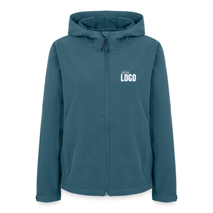 Frauen Recycelte Softshelljacke von Stanley/Stella - Dunkles Petrol