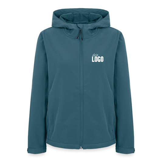 Frauen Recycelte Softshelljacke von Stanley/Stella - Dunkles Petrol