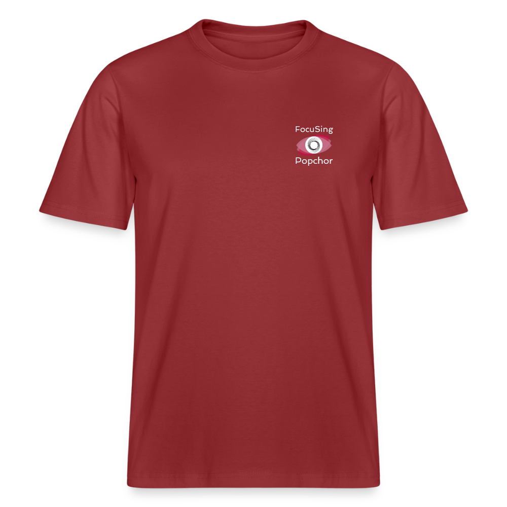 RELAXED FIT Unisex Organic T-Shirt - Erdrot