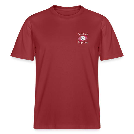 RELAXED FIT Unisex Organic T-Shirt - Erdrot