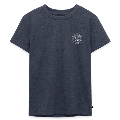 Kinder Premium T-Shirt - Jeansblau 