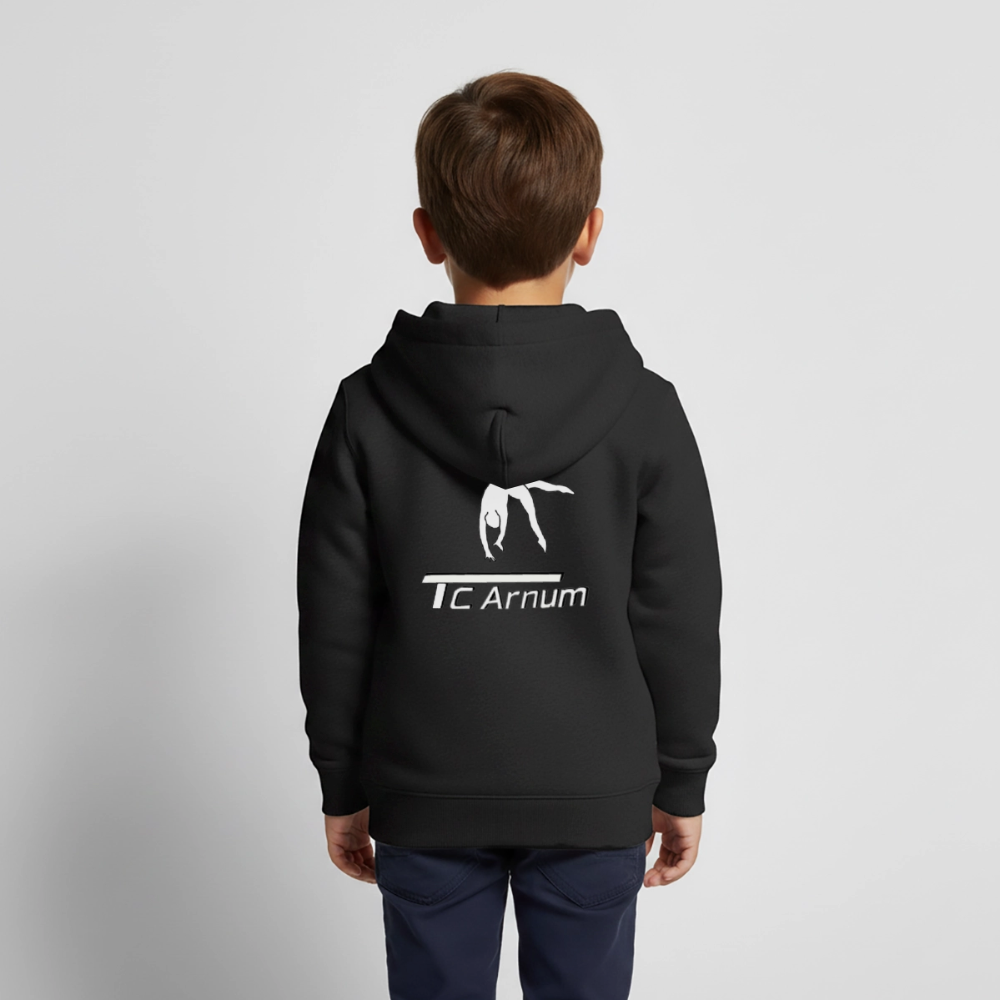 Kinder Premium Kapuzenjacke - Schwarz