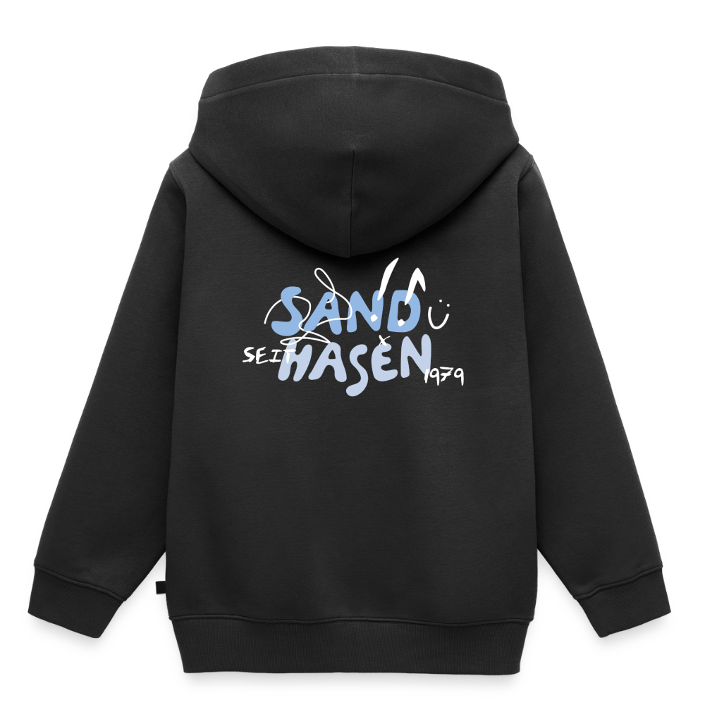 Kinder Premium Hoodie - Schwarz