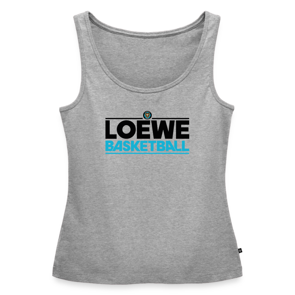 Frauen Premium Tank Top - Grau meliert