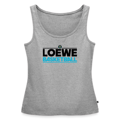 Frauen Premium Tank Top - Grau meliert