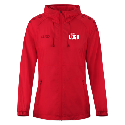 Jako Damen Lightweightjacke Flow - Rot