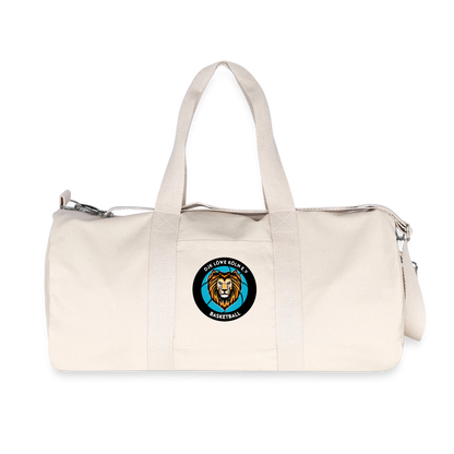 Recycelte Canvas-Sporttasche von Stanley/Stella - Naturweiß