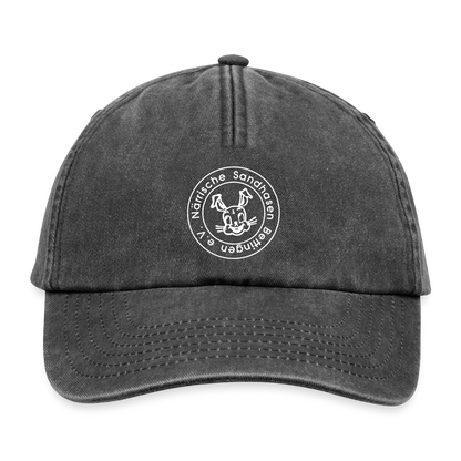 Relaxed Vintage Cap - Vintage Schwarz