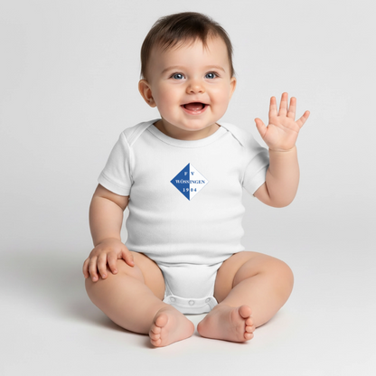 Baby Bio-Kurzarm-Body - Weiß