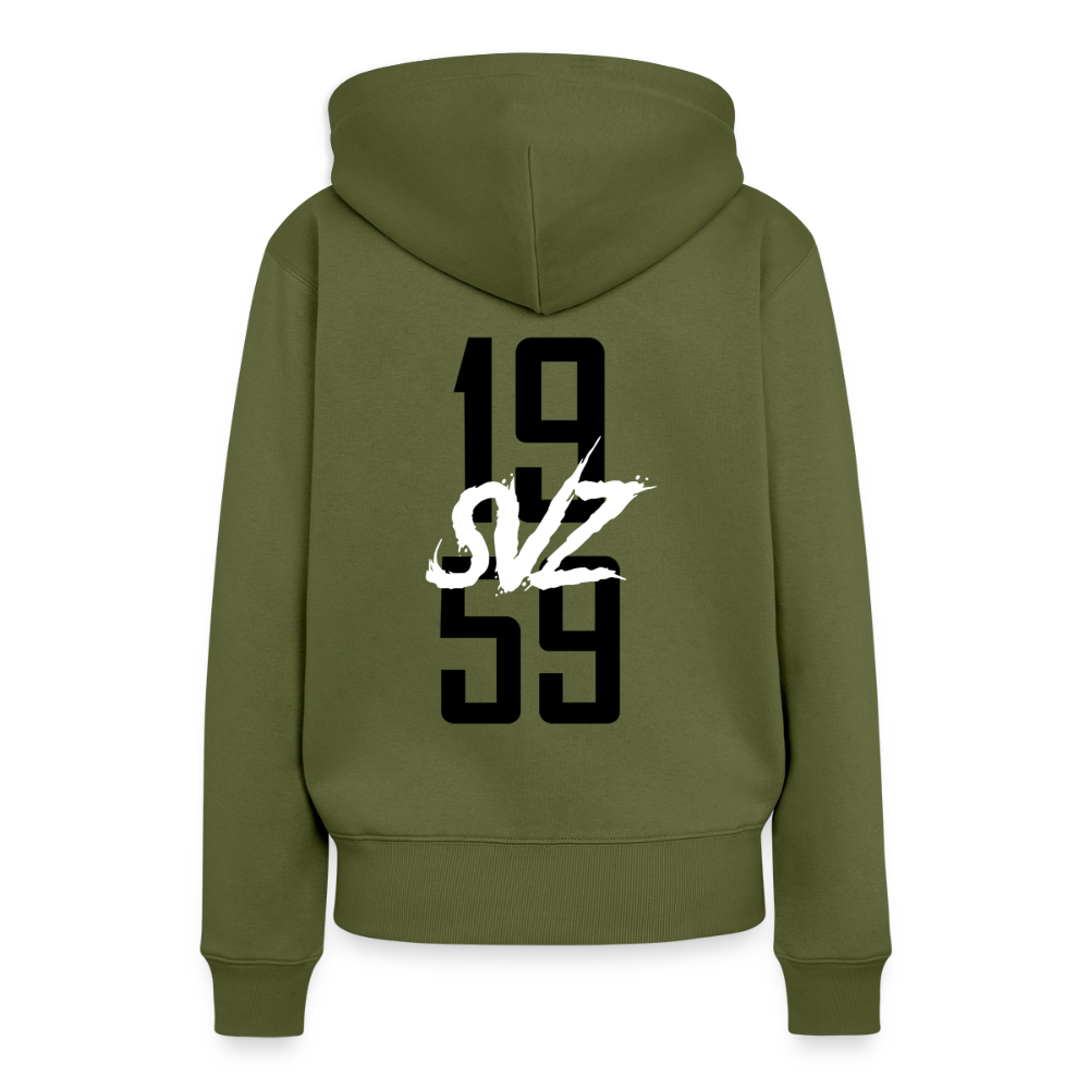 Frauen Premium Hoodie - Khaki