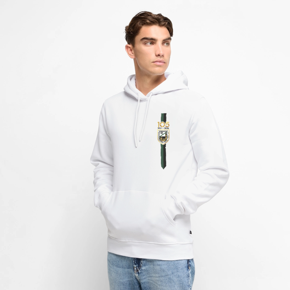 Jubiläums-Hoodie Schützen Brenig, weiß NEU - Weiß