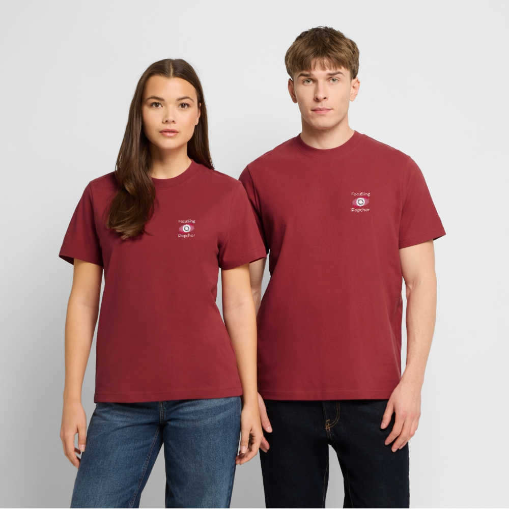 RELAXED FIT Unisex Organic T-Shirt - Erdrot