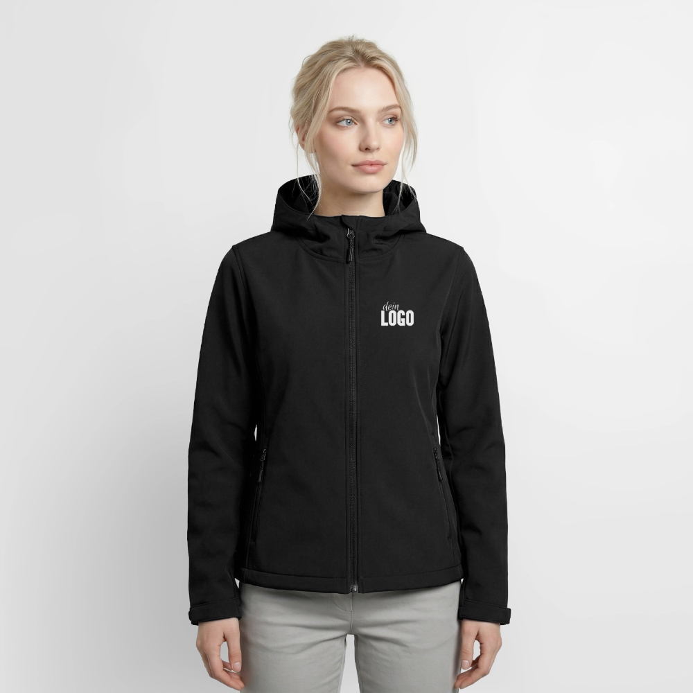 Frauen Recycelte Softshelljacke von Stanley/Stella - Schwarz