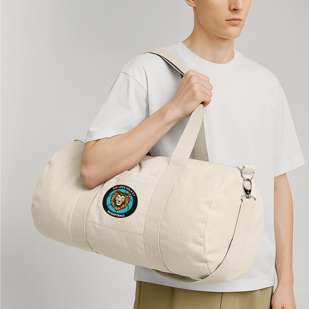 Recycelte Canvas-Sporttasche von Stanley/Stella - Naturweiß